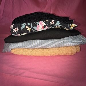 Floral and Striped Clothing Bundle